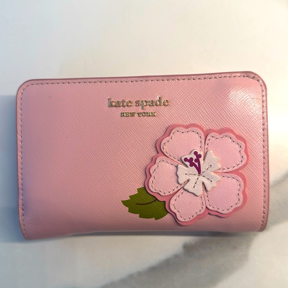 Kate spade Hawaii Exclusive Wallet Pink Hibiscus